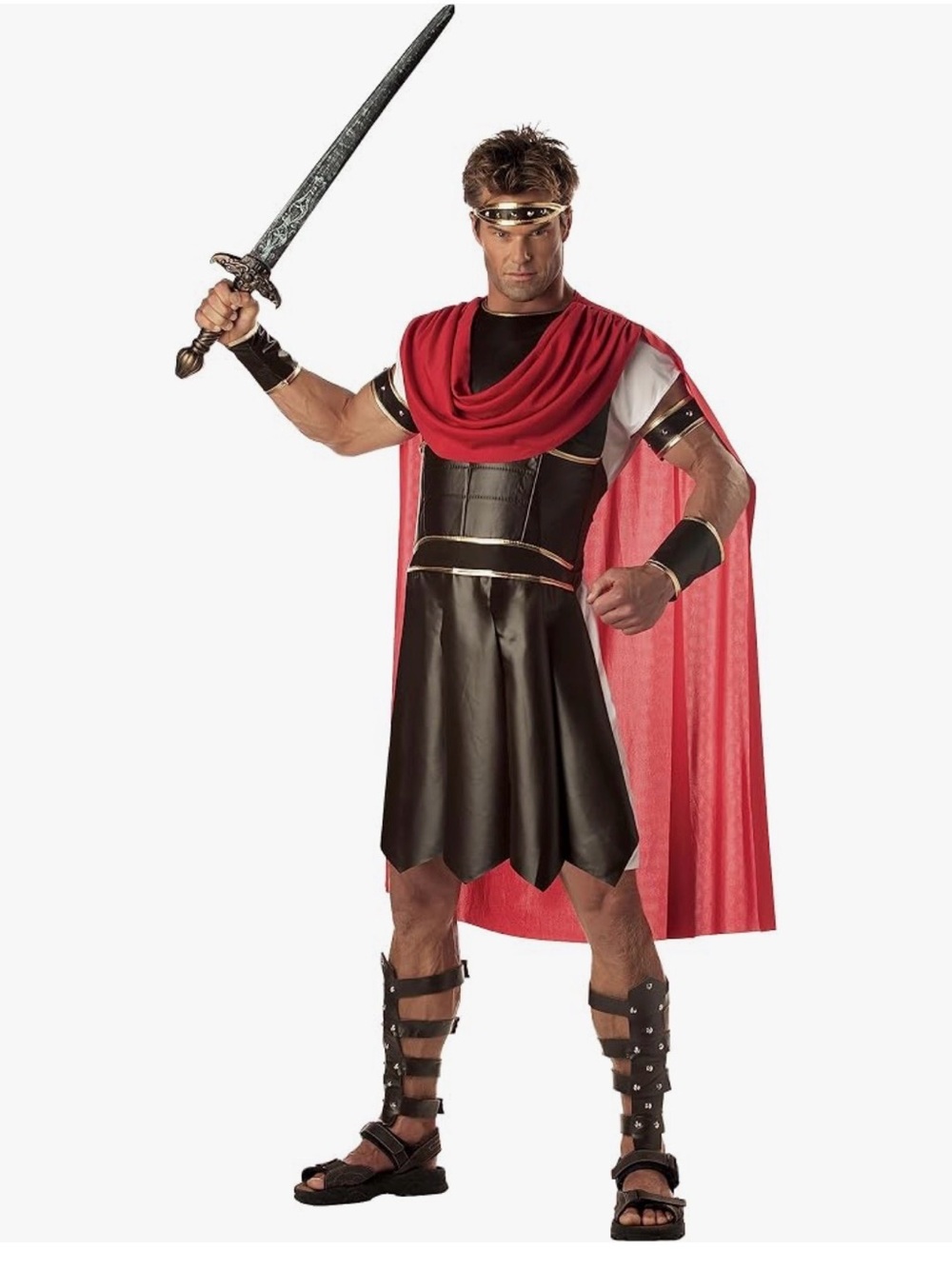 California Costume Hercules costume with cape and accessories